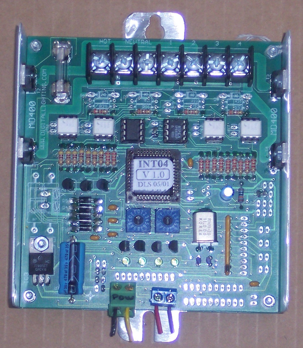 PD Series LED PWM Dimmers PROTOCOL architectural lighting control systems